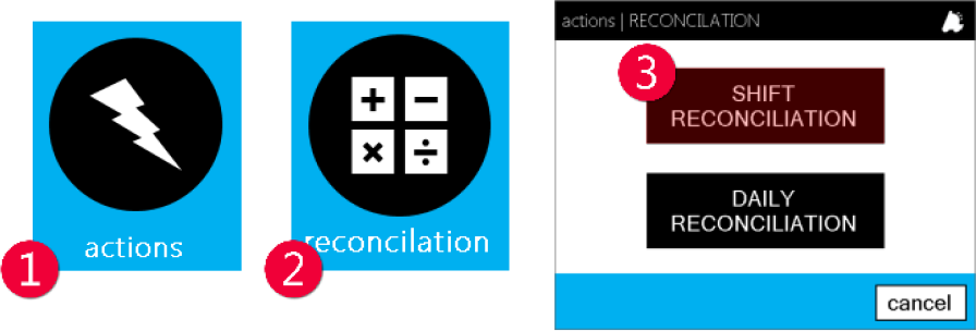 Shift Reconciliation