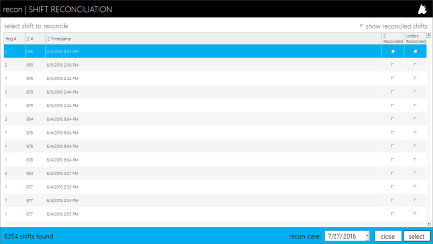 Shift Reconciliation in POS