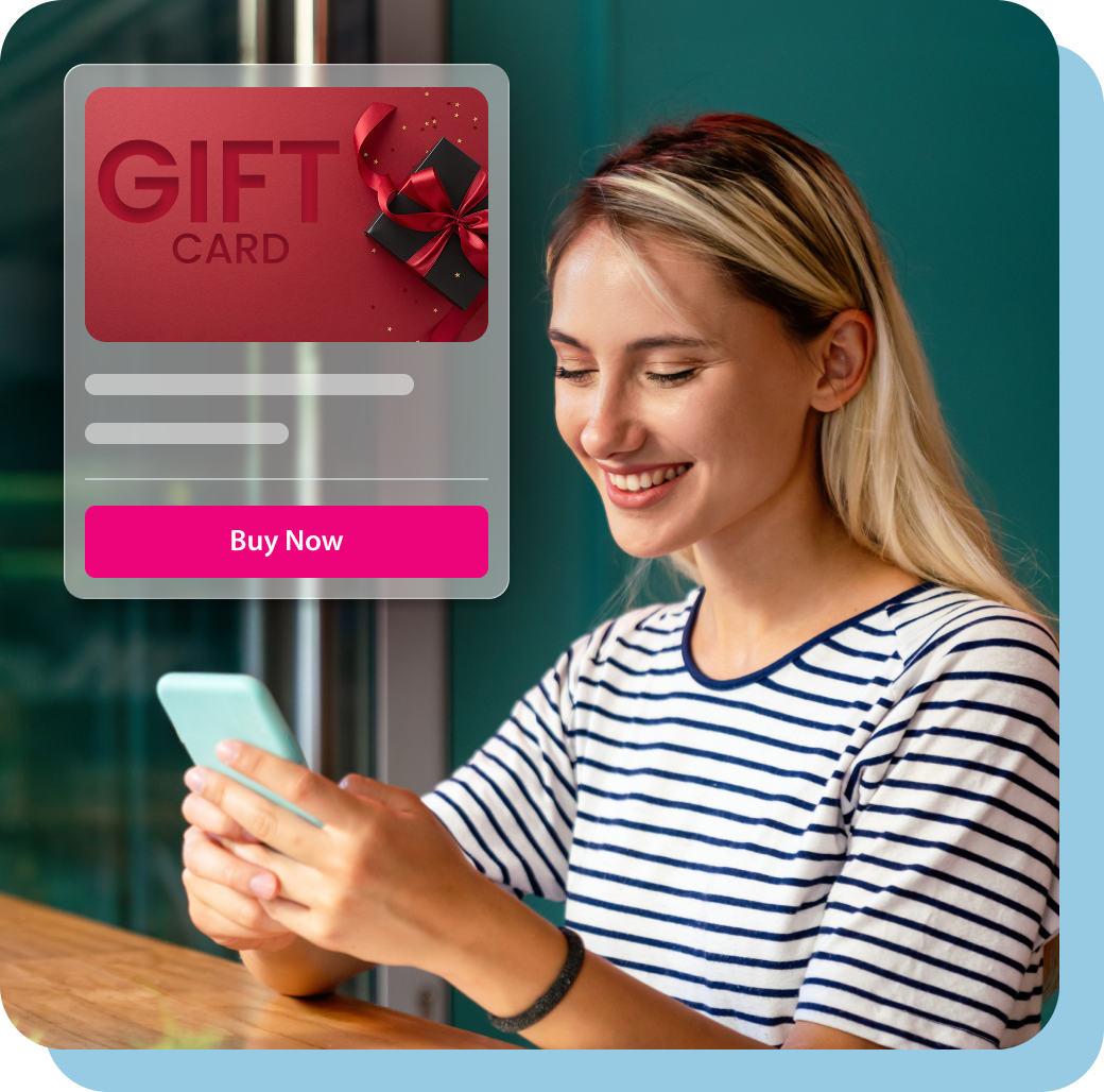 Omnichannel Gift Cards for In-Store & Online Store